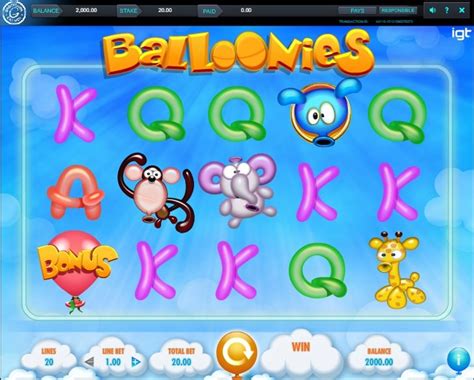 Balloonies  Играть бесплатно в демо режиме  Обзор Игры
